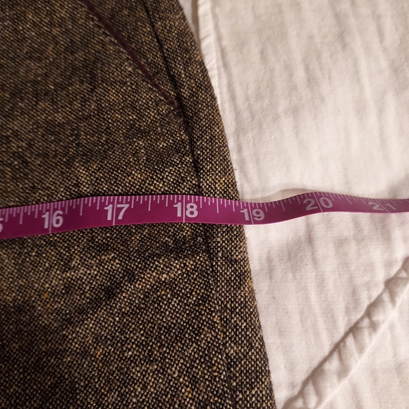 EUC Eddie Bauer lined wool cuffed trouser pants, size 2 - Picture 13 of 14